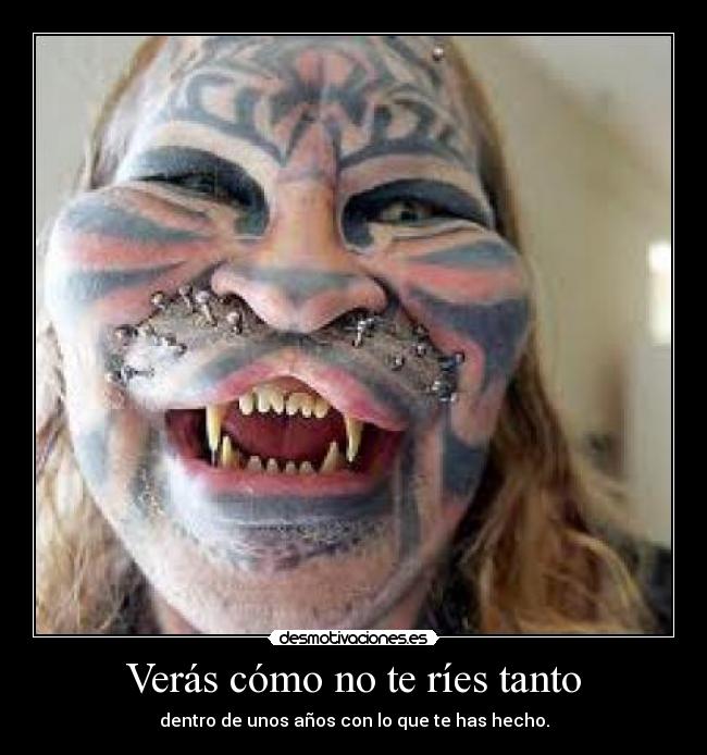 Verás cómo no te ríes tanto -