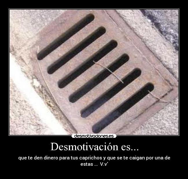 carteles las rejillas son malas desmotivaciones