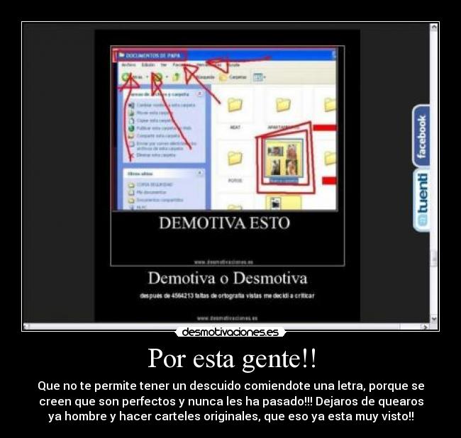 Por esta gente!! - 