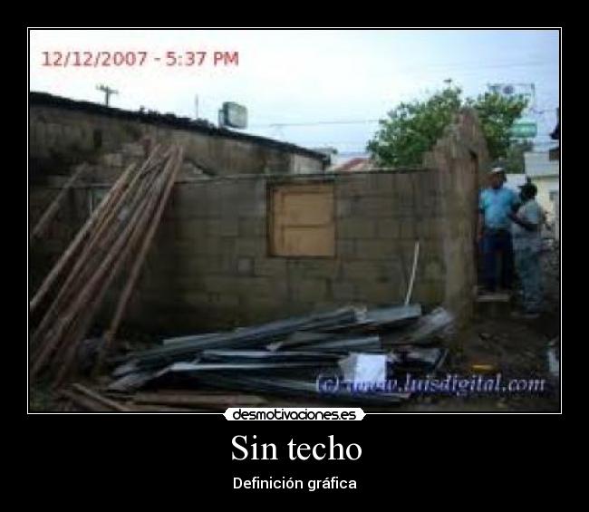 Sin techo -