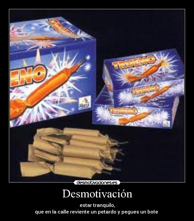 Desmotivación -
