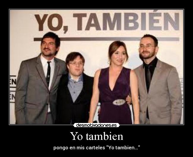Yo tambien -