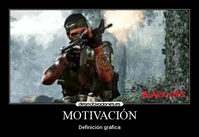 MOTIVACIÓN - Definición gráfica