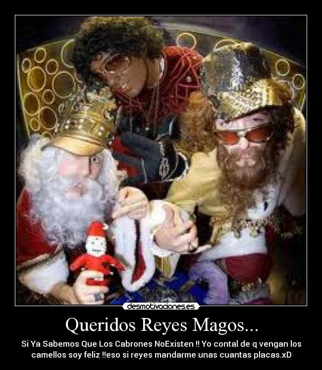 carteles reyes magos desmotivaciones