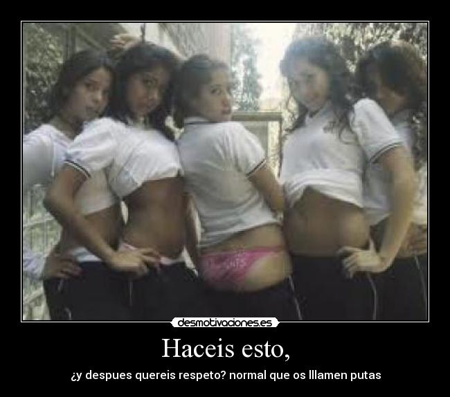 Haceis esto, - 