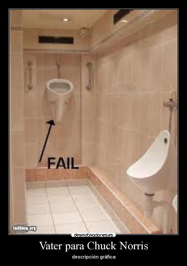 Vater para Chuck Norris - 