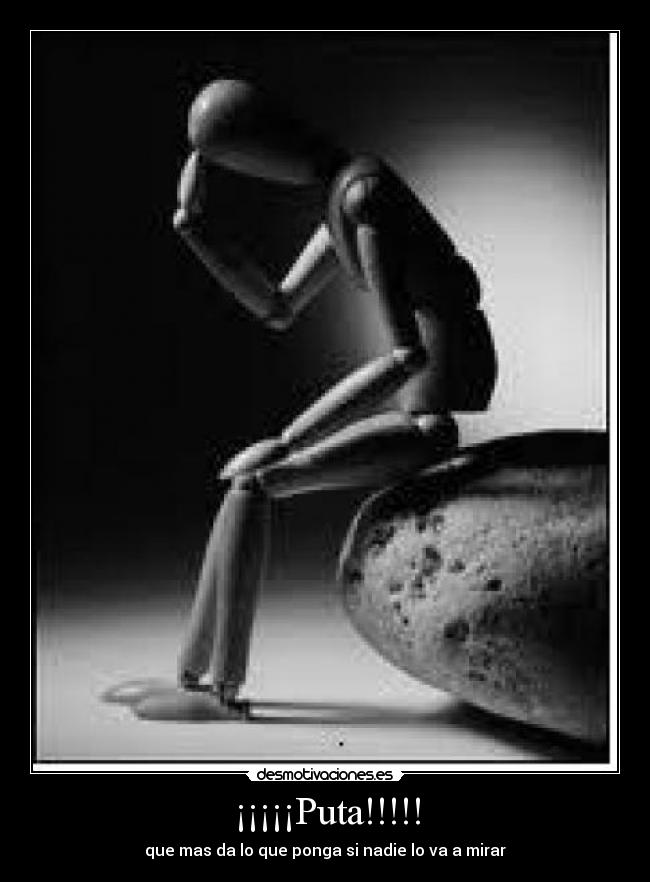 ¡¡¡¡¡Puta!!!!! - 
