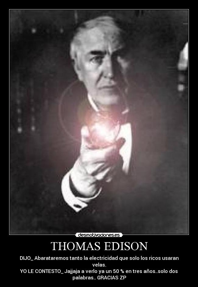 THOMAS EDISON - 