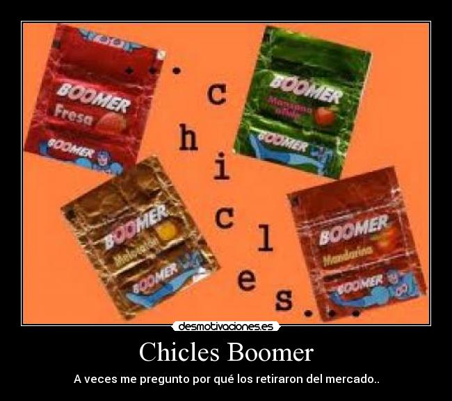 Chicles Boomer -