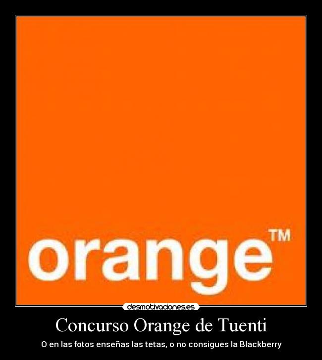 Concurso Orange de Tuenti -