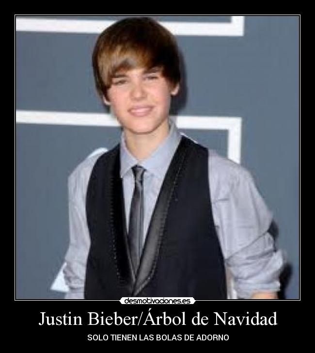 Justin Bieber/Árbol de Navidad -