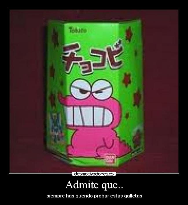 Admite que.. -