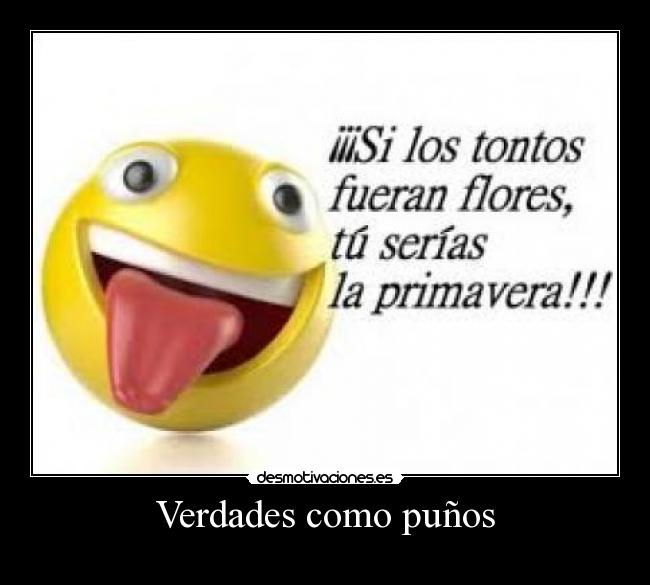 Verdades como puños - 