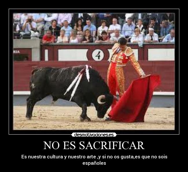 NO ES SACRIFICAR - 