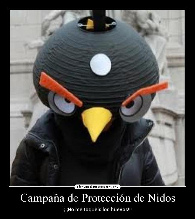 Campaña de Protección de Nidos - ¡¡¡No me toqueis los huevos!!!