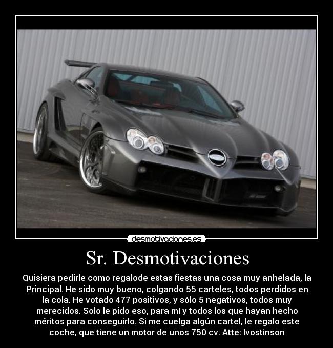 Sr. Desmotivaciones -