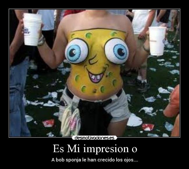 carteles bob sponja desmotivaciones