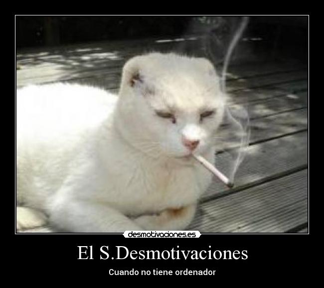 El S.Desmotivaciones - Cuando no tiene ordenador