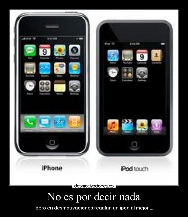 No es por decir nada -