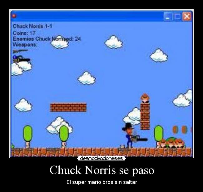 Chuck Norris se paso - 