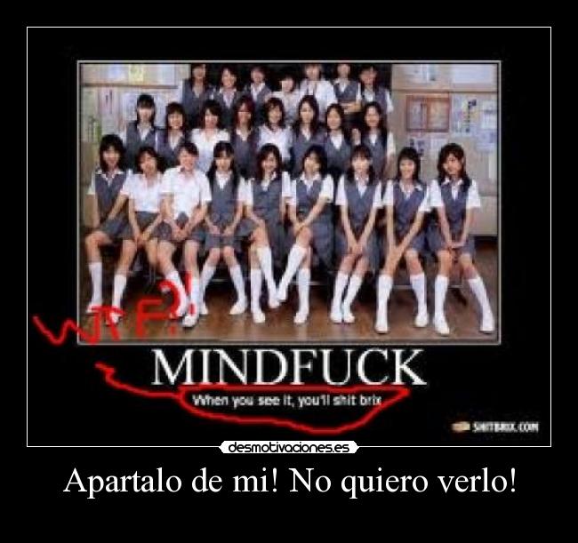 Apartalo de mi! No quiero verlo! - 