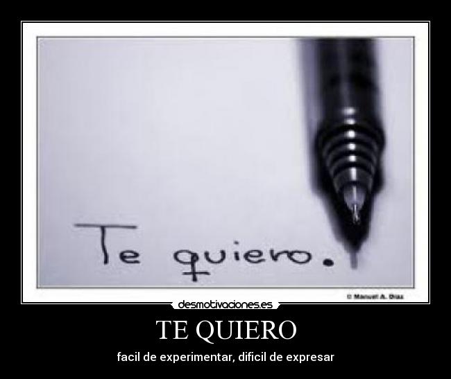 TE QUIERO - 