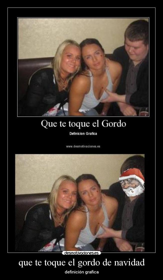 que te toque el gordo de navidad -