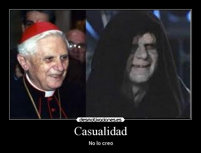 Casualidad - No lo creo