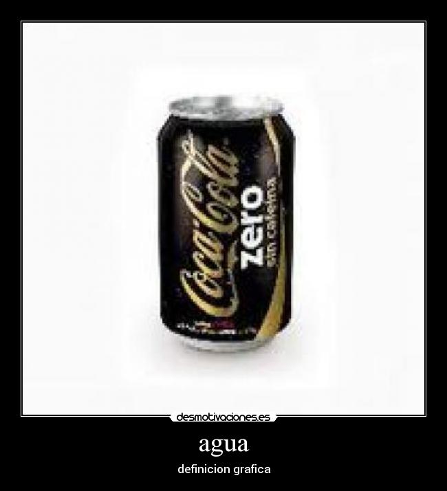 agua - definicion grafica