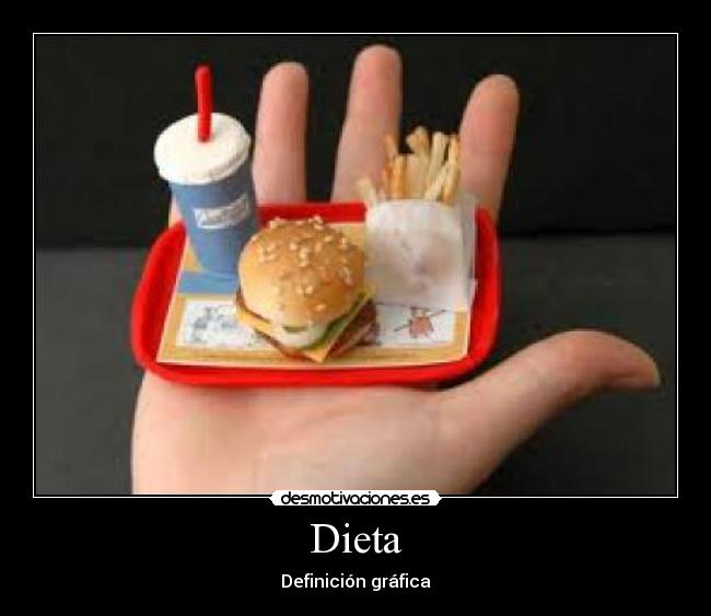 Dieta - Definición gráfica