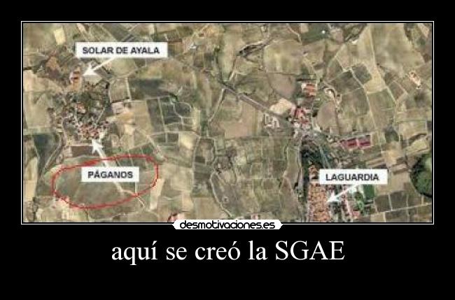 aquí se creó la SGAE - 