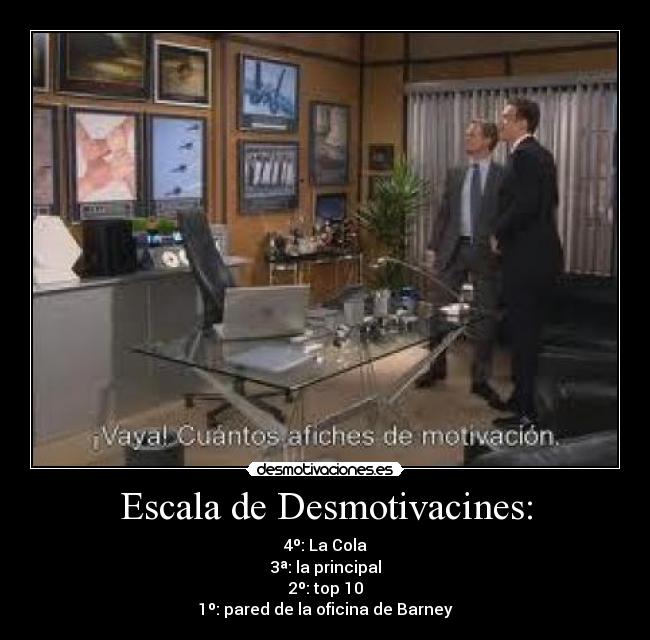 carteles madjuljan motivaciones escala desmotivaciones