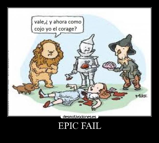 EPIC FAIL -