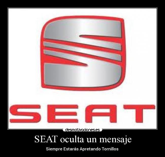 SEAT oculta un mensaje - 