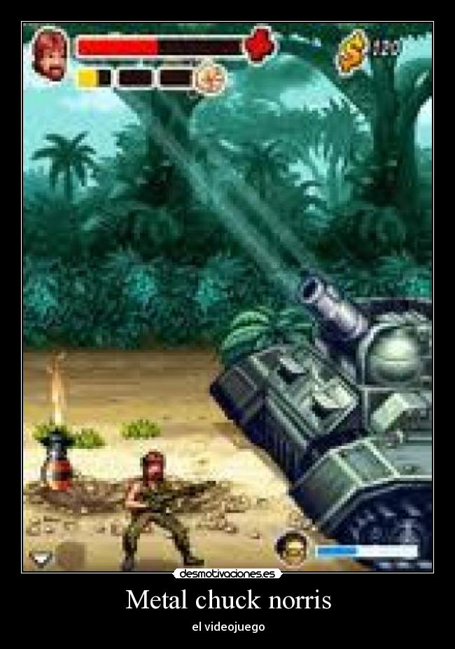 Metal chuck norris - el videojuego