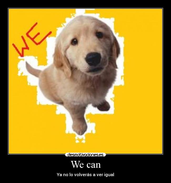 carteles perroobamawecan desmotivaciones