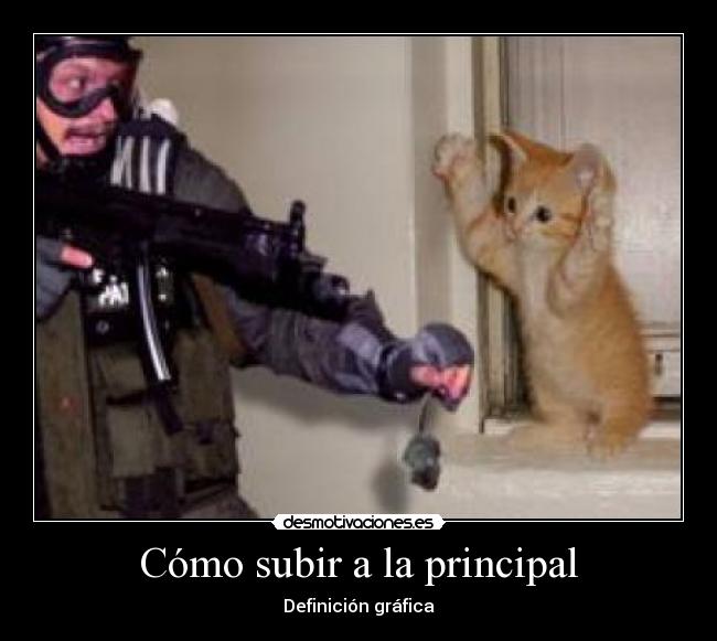 Cómo subir a la principal -