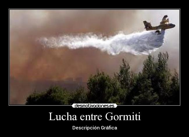 Lucha entre Gormiti - Descripción Gráfica