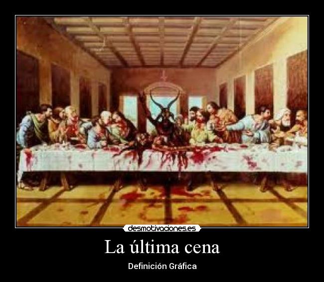 La última cena -