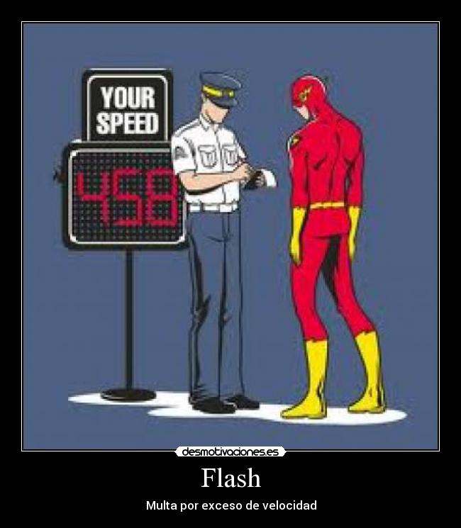 Flash - Multa por exceso de velocidad