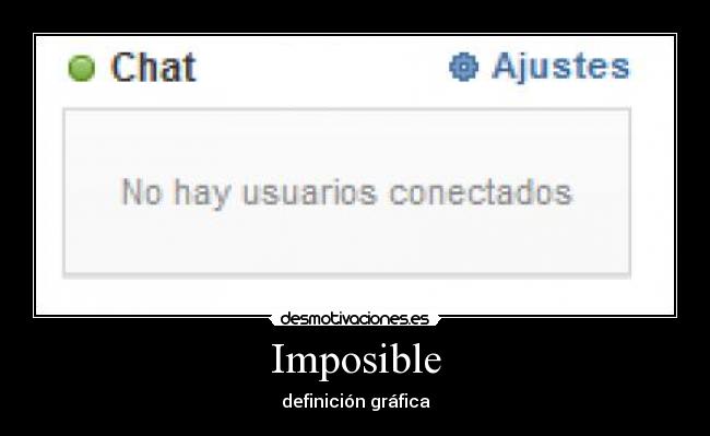 Imposible -