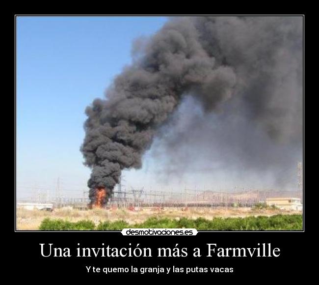 Una invitación más a Farmville - 