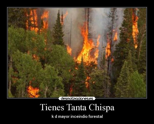 Tienes Tanta Chispa -