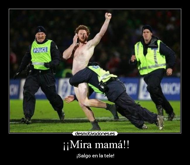 ¡¡Mira mamá!! - ¡Salgo en la tele!