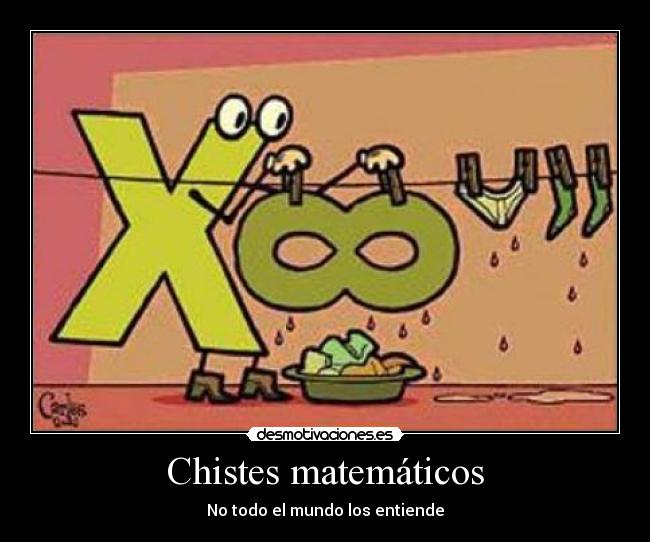 Chistes matemáticos -
