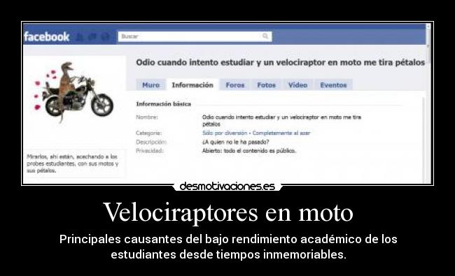 Velociraptores en moto - 