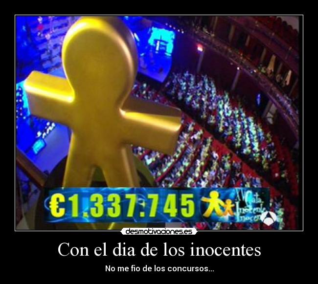 Con el dia de los inocentes - 