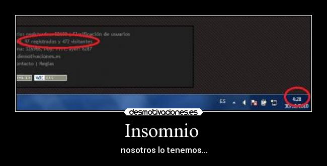 Insomnio  - 