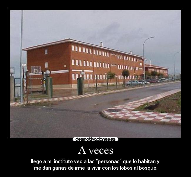 A veces -