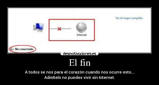 El fin -